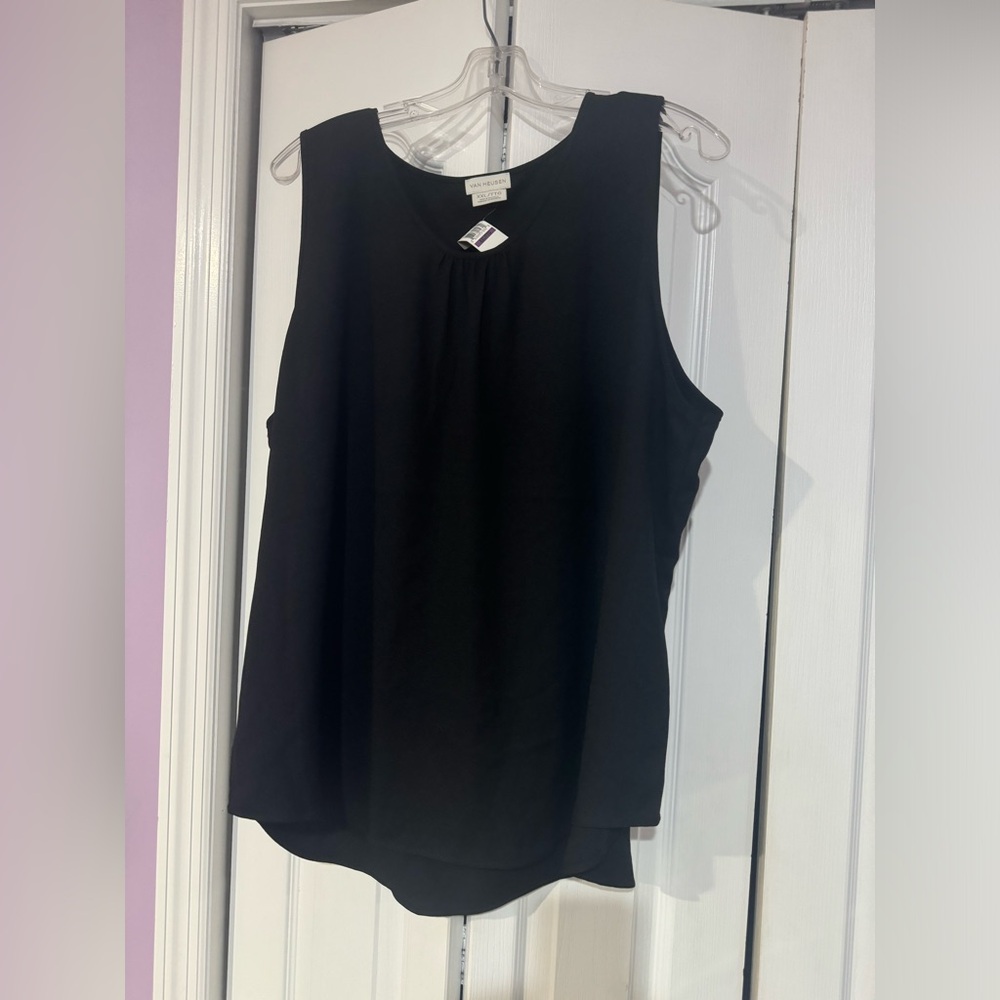Van Heusen Black Blouse | Women’s | Size XXL | new with tags